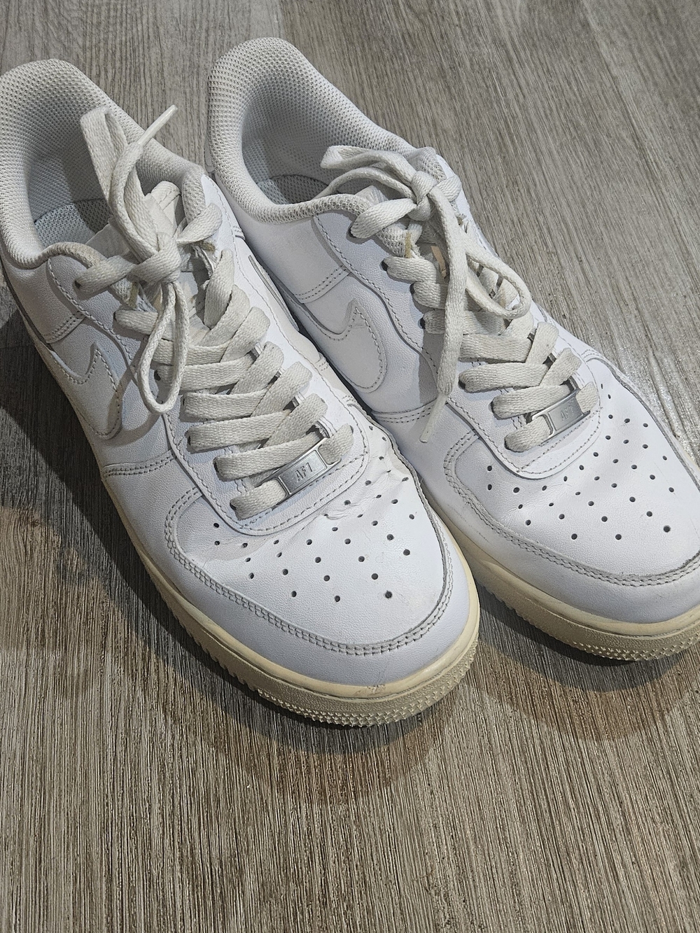 Nike Air Force 1 Low-Top Sneakers in White